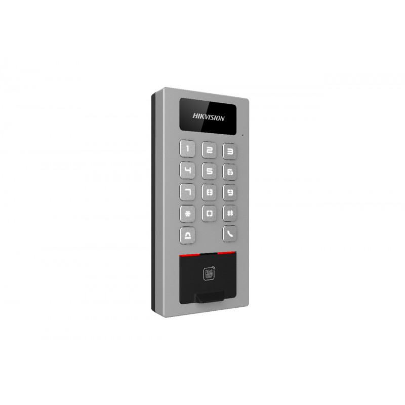 Hikvision DS-K1T502DBFWX prieigos kontrolės skaitytuvas, pilkas