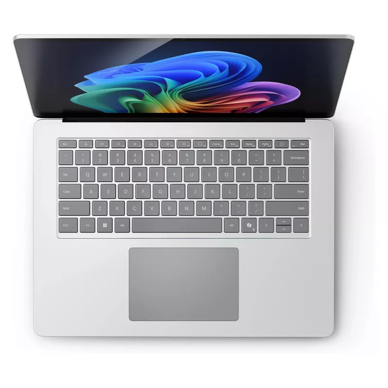 Microsoft Surface Laptop 7 15 inch nešiojamas kompiuteris – Intel Core Ultra 7 266V, 16GB RAM, 512GB SSD, Windows 11 Pro, Platinum