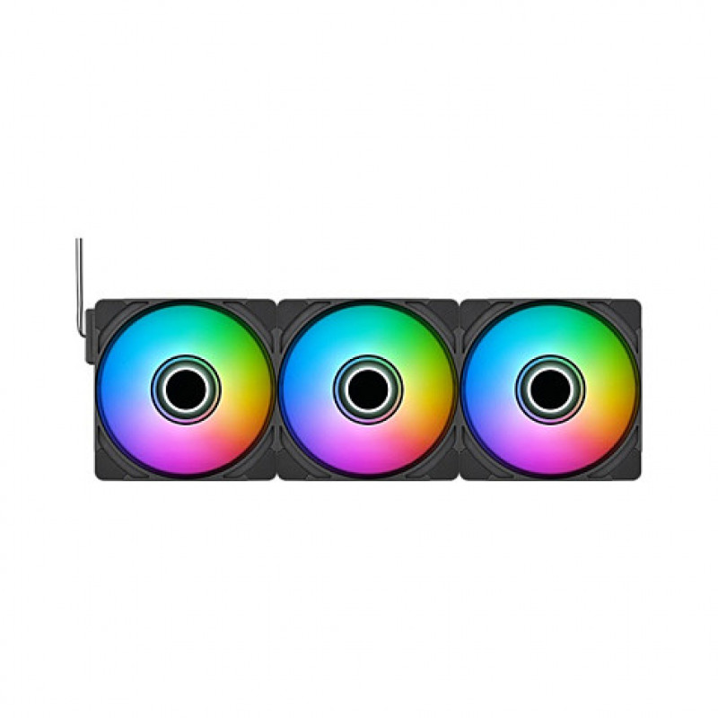 Thermaltake CT140 EX INFINITY ARGB Sync 140 mm korpuso ventiliatorius, juodas, 3 vienetų rinkinys