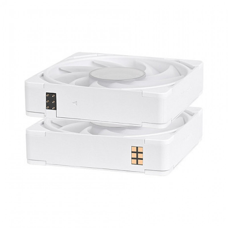 Thermaltake CT140 EX INFINITY ARGB Sync 140 mm korpuso ventiliatorius, sniego baltumo, 3 vienetų rinkinys