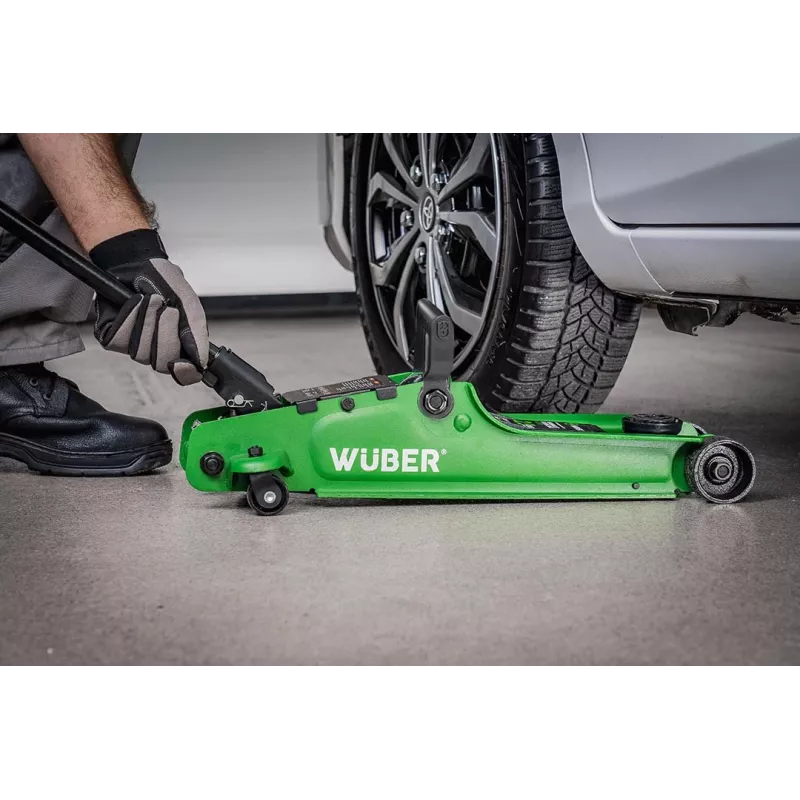 WUBER W22002 žemo profilio automobilinis domkratas 2,5 t, 80-375 mm