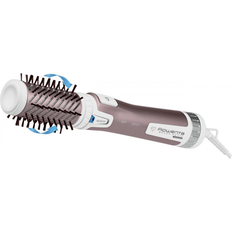 Rowenta Brush Activ Premium Care CF9540 karšto oro šepetys 1000 W, baltas