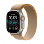 Apple Watch Ultra 4 GPS + Cellular 49 mm Natural titano korpusas su smėlio spalvos Trail Loop apyranke, M/L