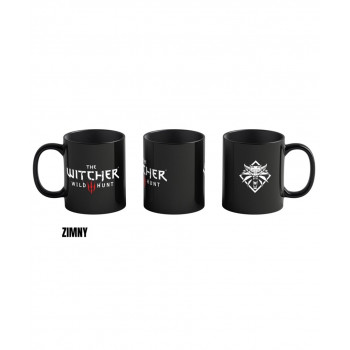 CENEGA PUBLISHING puodelis Good Loot The Witcher 3 Art Heat Reveal - Witcher Signs 480 ml juodas
