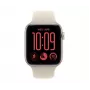 Apple Watch SE 3 GPS + Cellular 44 mm Starlight aliuminio korpusas su smėlio spalvos sportine apyranke, M/L