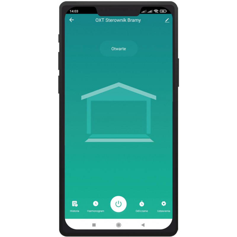 OXT T211G WiFi Tuya modulis vartų varikliams su antena ir jutikliu
