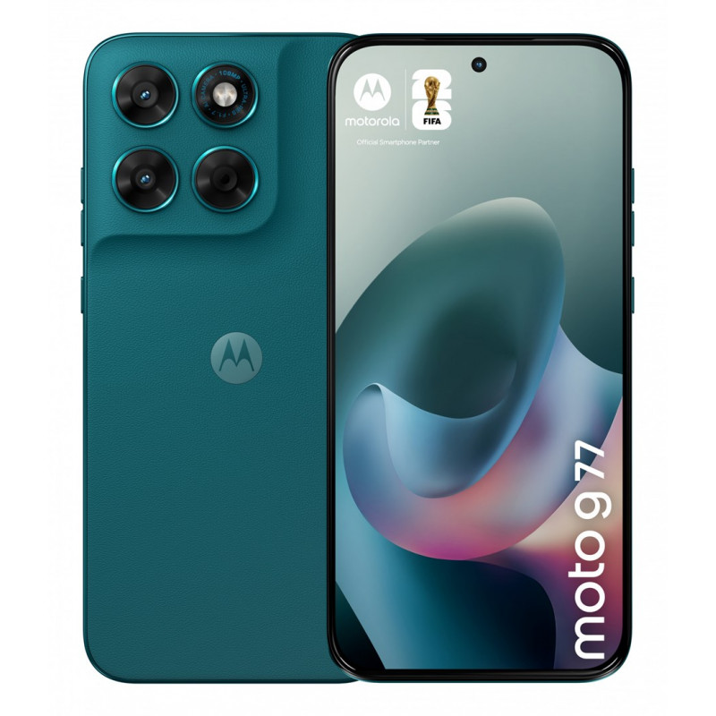 Motorola moto g77 išmanusis telefonas, 17,3 cm (6,8 inch), Hybrid Dual SIM, Android 16.0, 5G, USB Type-C, 8 GB, 256 GB, 5200 mAh, žalias