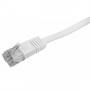 Logilink plokščias Cat5e U/UTP tinklo kabelis RJ45, 3 m, baltas