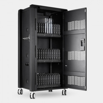 Formcase TransformerCart T36PD Perf. Plus nešiojamasis įrenginių valdymo vežimėlis, juodas