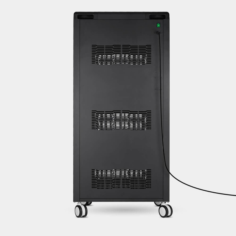 Formcase TransformerCart T36PD Perf. Plus nešiojamasis įrenginių valdymo vežimėlis, juodas