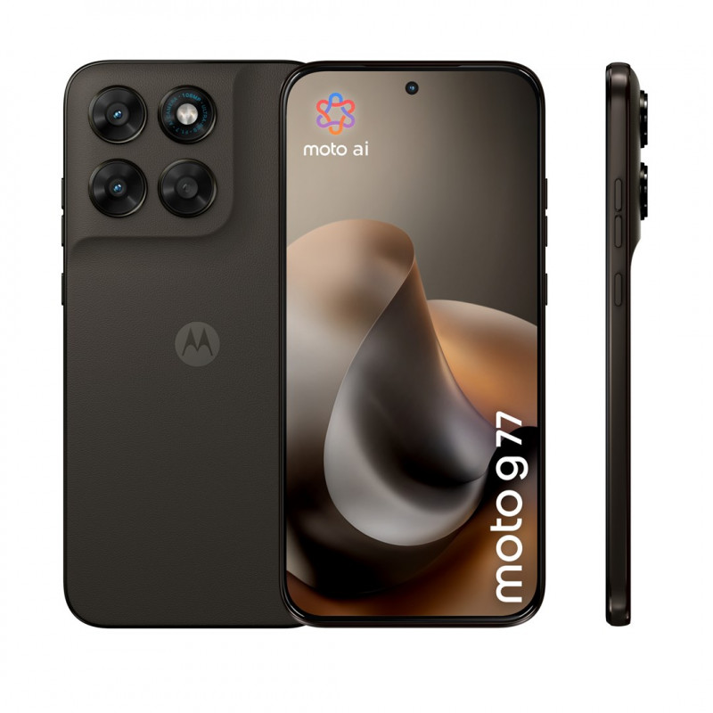 Motorola moto g77 17,3 cm (6,8 inch) Hybrid Dual SIM Android 16.0 5G USB Type-C 8 GB 128 GB 5200 mAh juodas išmanusis telefonas