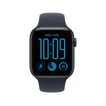 Apple Watch SE 3 GPS 40 mm Midnight aliuminio korpusas su mėlyna sportine apyranke, S/M