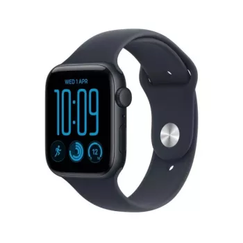 Apple Watch SE 3 GPS 40 mm Midnight aliuminio korpusas su mėlyna sportine apyranke, M/L