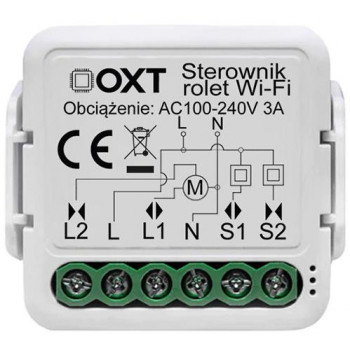 OXT mini modulis WiFi žaliuzių valdiklis TUYA T227