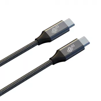 TB pintas USB 3.2 Gen 2 kabelis USB-C į USB-C, 1 m, 100 W, juodas