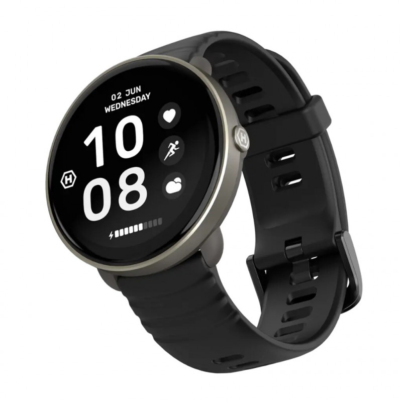 Išmanusis laikrodis Hammer Ventus, GPS, 1,32 inch AMOLED, juodas