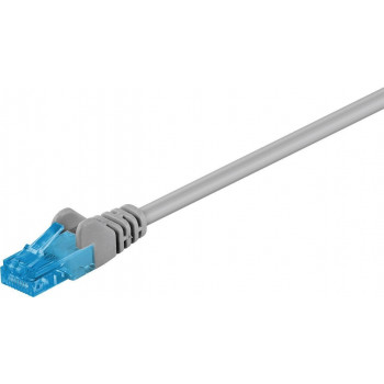 Goobay by Wentronic Cat6a U/UTP tinklo kabelis, 0,25 m, pilkas