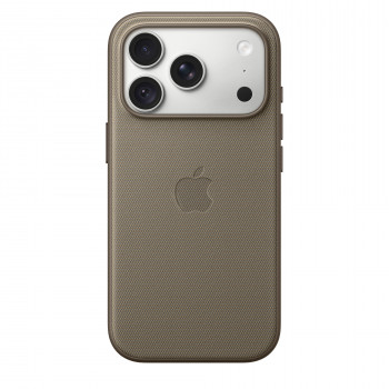 Apple iPhone 18 Pro TechWoven dėklas su MagSafe – Taupe