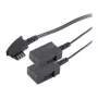 S-Impuls telefono prailginimo kabelis - TAE-F (S) į TAE-F (R) - 20 cm
