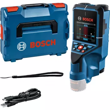 Bosch Professional D-tect200C + Lbox (0601081608) skaitmeninis daugiafunkcis detektorius
