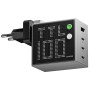 SHARGE Pixel 100 GaN įkroviklis, 100W, 3x USB-C, 1x USB-A - pilkas