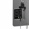 SHARGE Pixel 100 GaN įkroviklis, 100W, 3x USB-C, 1x USB-A - pilkas