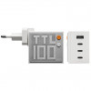 SHARGE Pixel 100 GaN įkroviklis, 100W, 3x USB-C, 1x USB-A - baltas