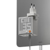 SHARGE Pixel 100 GaN įkroviklis, 100W, 3x USB-C, 1x USB-A - baltas