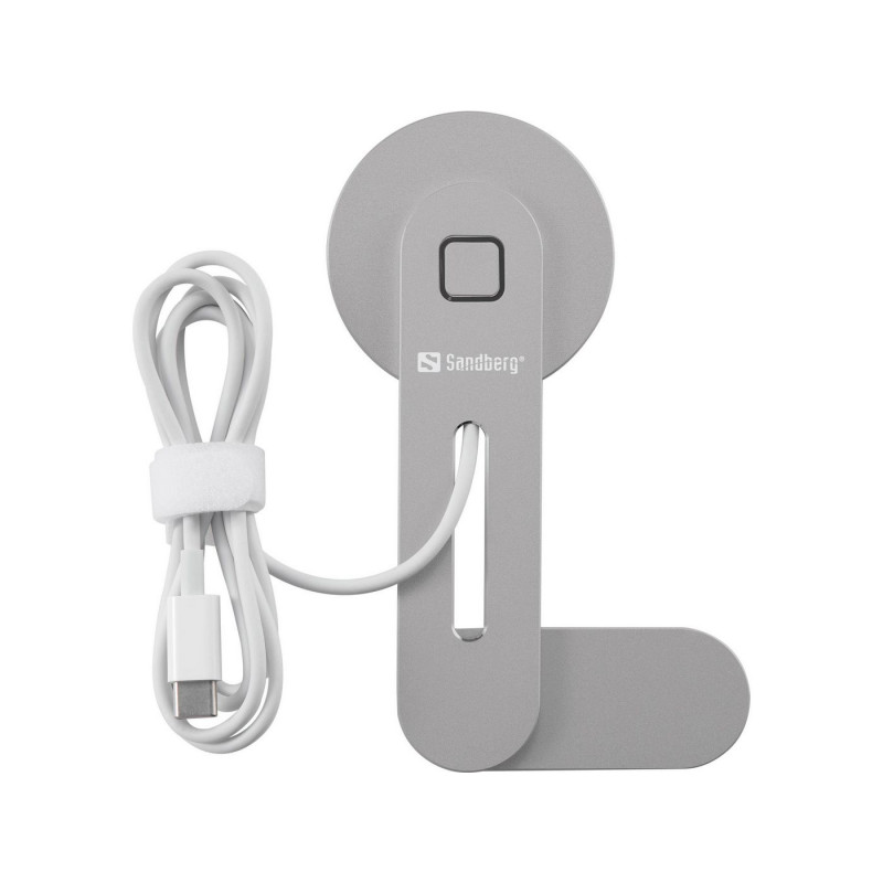 SANDBERG ScreenMount Magnet Charger 15W belaidis įkroviklis