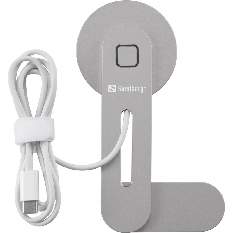 SANDBERG ScreenMount Magnet Charger 15W belaidis įkroviklis