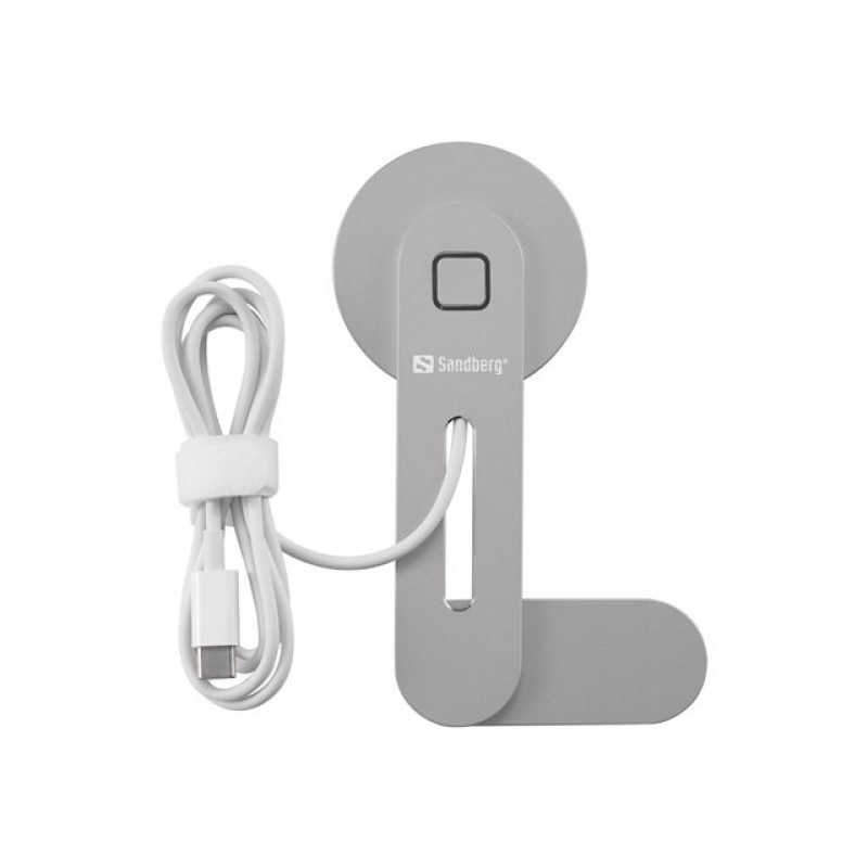 SANDBERG ScreenMount Magnet Charger 15W belaidis įkroviklis