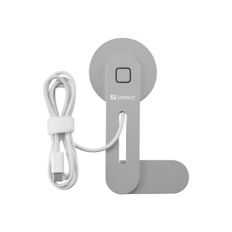 SANDBERG ScreenMount Magnet Charger 15W belaidis įkroviklis
