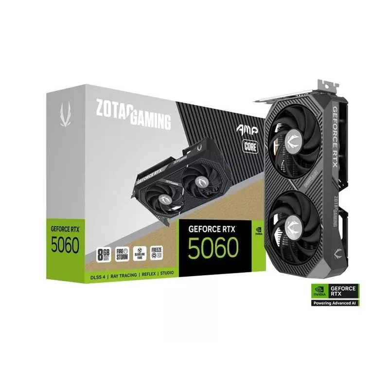 ZOTAC GAMING GeForce RTX 5060 AMP Core 8GB GDDR7 vaizdo plokštė