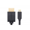 Ugreen Micro HDMI į HDMI kabelis, 2 m, 4K, juodas