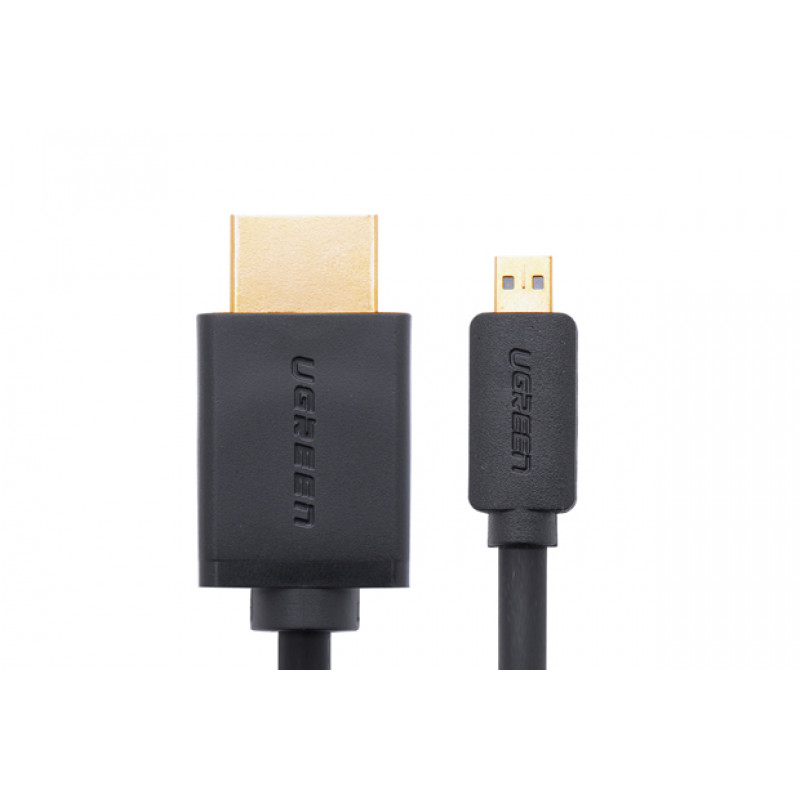 Ugreen Micro HDMI į HDMI kabelis, 2 m, 4K, juodas