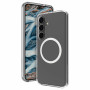 dbramante1928 Iceland Pro Qi2 nugarėlės dėklas Samsung Galaxy S25+, suderinamas su MagSafe, skaidrus