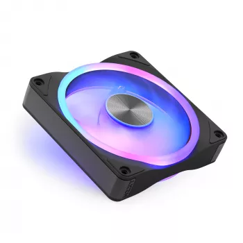 NZXT F120U Ultra RGB korpuso ventiliatorius, juodas