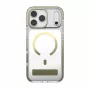 Zagg Santa Cruz Snap Metallic dėklas su stovu, skirtas iPhone 18 Pro Max / 17 Pro Max, auksinis