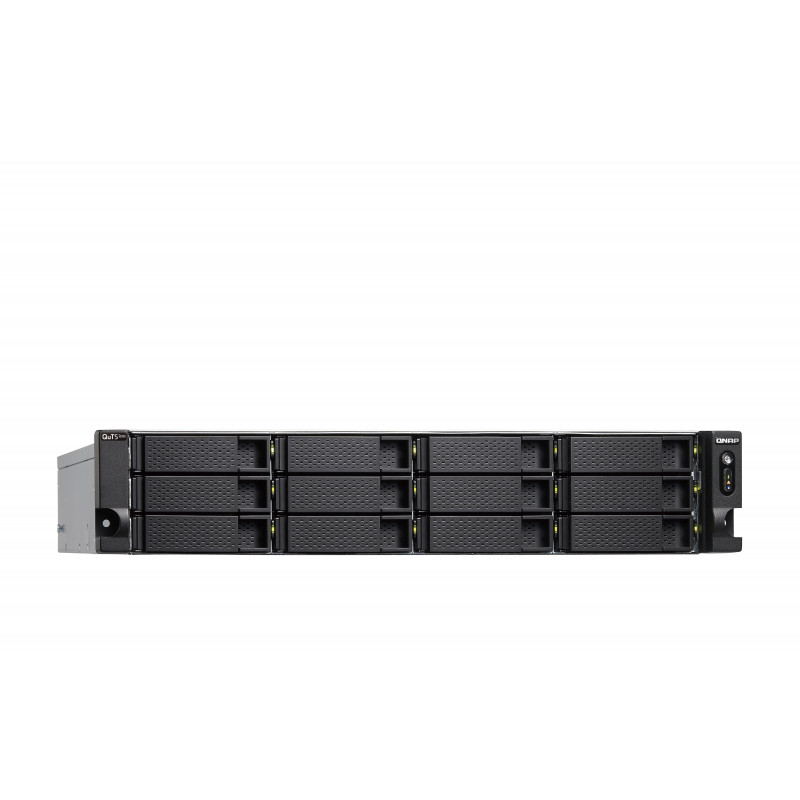 QNAP TS-H1886XU-RP-R2 3U montuojamas stelaže NAS - Intel Xeon D-1622, 16GB DDR4, QuTS hero, be diskų