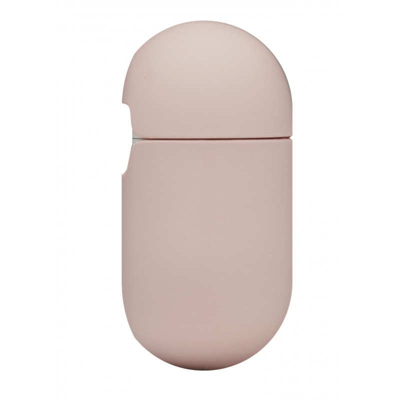 dbramante1928 Costa Rica dėklas belaidėms ausinėms Apple AirPods (3 kartos), perdirbtas plastikas ir silikonas, rožinio smėlio spalvos