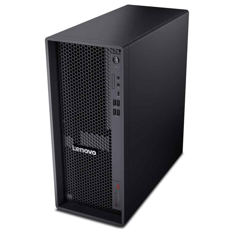 Lenovo ThinkStation P4 darbo stotis - AMD Ryzen 7 PRO 9755, 64GB RAM, 512GB SSD, NVIDIA RTX PRO 2000, Windows 11 Pro (DE)