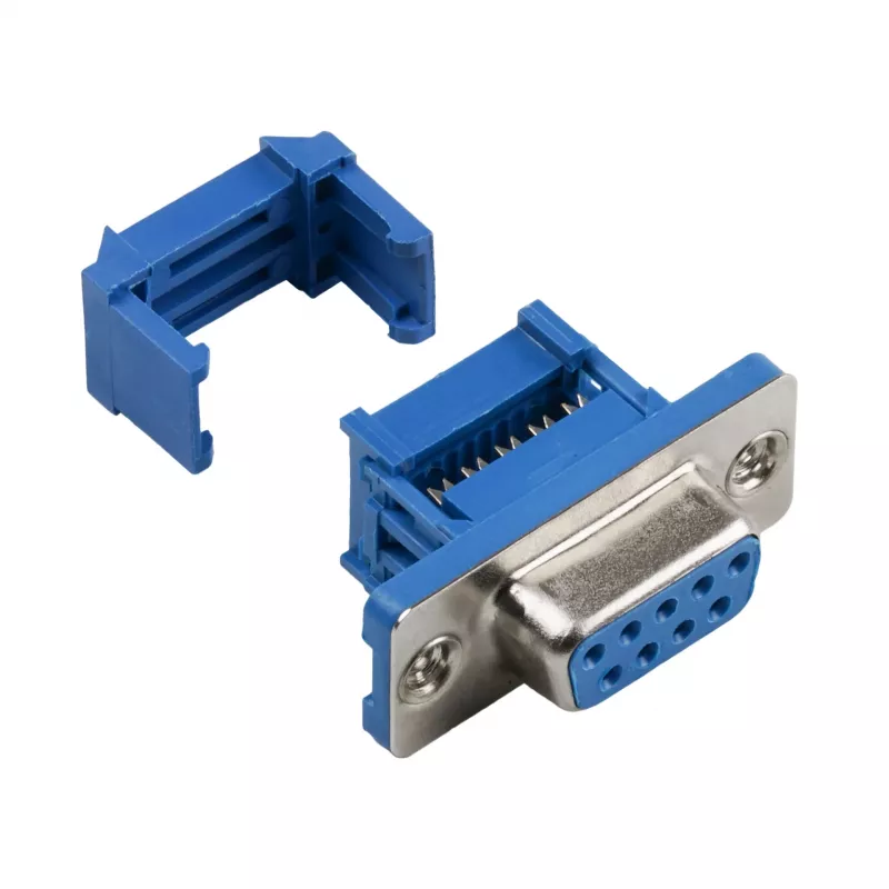 EFB-Elektronik D-Sub lizdas, IDC gnybtas, EDFF 09 LPIII/Z UNC (29015.1V2)