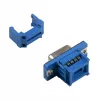 EFB-Elektronik D-Sub lizdas, IDC gnybtas, EDFF 09 LPIII/Z UNC (29015.1V2)