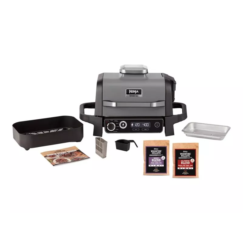 SharkNinja Ninja Woodfire OG701DE - BBQ grilis/rūkykla