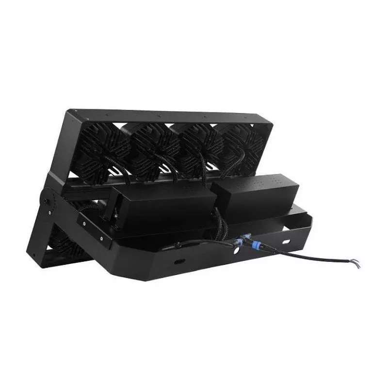 Synergy 21 LED prožektorius 800 W, IP67, IK08, aliuminis, juodas, šaltai balta šviesa (S21-LED-NB00321)