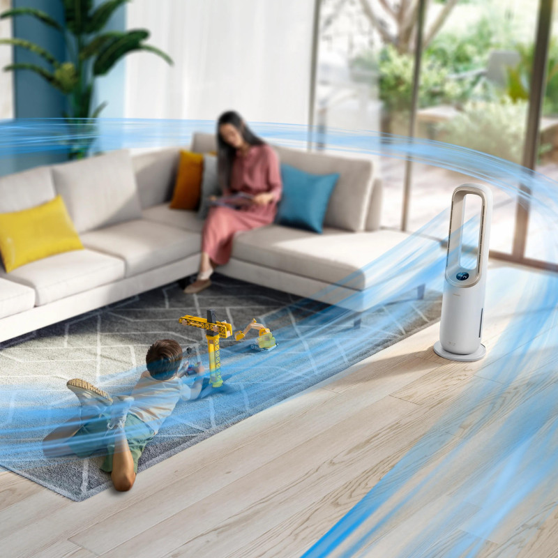 Philips Air Performer 8000 serijos AMF870/16 3-in-1 oro valytuvas su ventiliatoriumi ir šildymo funkcija