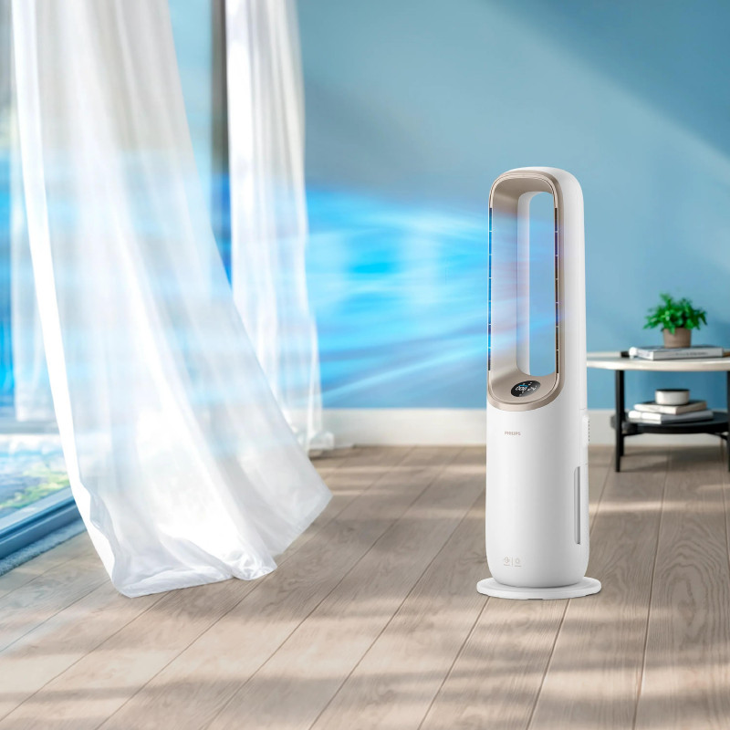 Philips Air Performer 8000 serijos AMF870/16 3-in-1 oro valytuvas su ventiliatoriumi ir šildymo funkcija