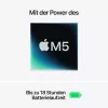 Apple MacBook Air 15 inch M5 10 branduolių CPU 10 branduolių GPU 24GB RAM 2TB SSD - Sidabrinis, Vokiška klaviatūra su Touch ID, 35W dvigubas USB-C maitinimo adapteris (CTO)