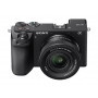 Sony Alpha ILCE-6700 beveidrodis fotoaparatas su SELP 16-50mm objektyvu, juodas