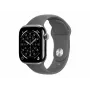 Apple Watch Series 11 GPS + Cellular 42 mm Natural titano korpusas su pilka sportine apyranke, S/M